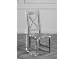 Thats Furniture Berkeley Solid Oak Dining Chairs for Dining Room or Kitchen in Brown - thumbnail 5