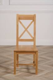 Thats Furniture Berkeley Solid Oak Dining Chairs for Dining Room or Kitchen in Brown - thumbnail 2