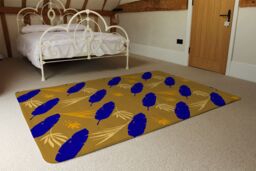 Benjamin Tate Design Trendy Tropical Rug in Natural - Size: Large - thumbnail 3