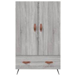 Berkfield Home Highboard Grey Sonoma 69.5x31x115 cm Engineered Wood - thumbnail 6