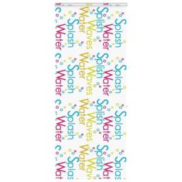 Berkfield Home Shower Roller Blind with Cassette 100x240 cm Fabric Width 96 cm in White - thumbnail 2