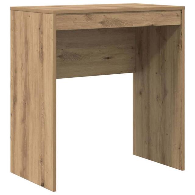 Berkfield Home Writing Desk Artisan Oak Engineered Wood Medium Durable in Brown - image 1