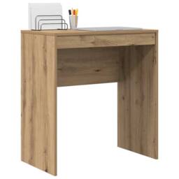 Berkfield Home Writing Desk Artisan Oak Engineered Wood Medium Durable in Brown - thumbnail 3