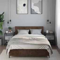 Berkfield Home Bedside Cabinets 2 pcs Gery Sonoma 40x40x55 cm Engineered Wood in Grey - Size: 40 x 40 x 55 cm - thumbnail 1