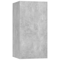 Berkfield Home 6 Piece TV Cabinet Set Concrete Grey Engineered Wood - thumbnail 5