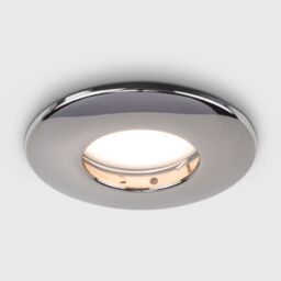 ValueLights Downlight Fire Rated IP65 Ceiling Light Fitting 6 Pack in Black - thumbnail 4