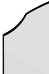 "MirrorOutlet Black Edged Dual Arch Curved Edge Wall Mirror 71""x39"" (180 X 100cm) - Size: 1 Pack" - thumbnail 4
