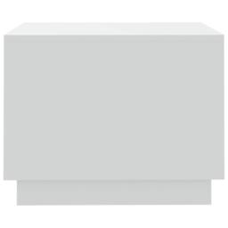 Berkfield Home Coffee Table White 55x55x43 cm Engineered Wood - Size: 55 x 55 x 43 cm - thumbnail 6