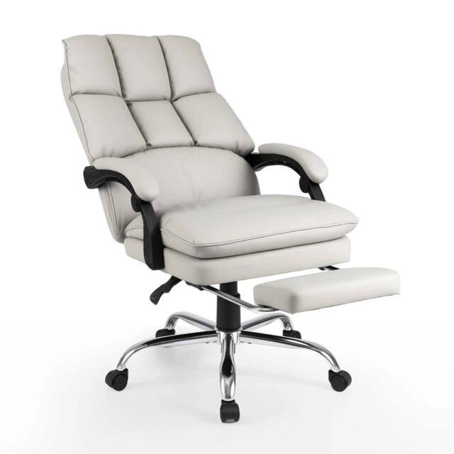 VOGREX Ergonomic Padded Recliner Chair in Grey - image 1