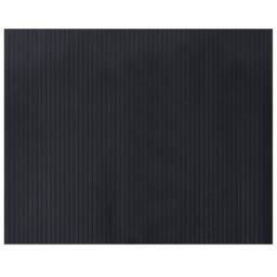 Berkfield Home Rug Rectangular Black 80x100 cm Bamboo - Size: Medium