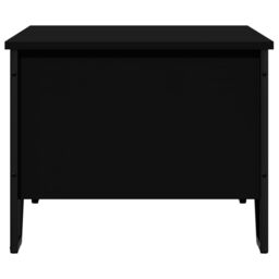 Berkfield Home Coffee Table Black 100x51x40 cm Engineered Wood - Size: 100 x 51 x 40 cm - thumbnail 6