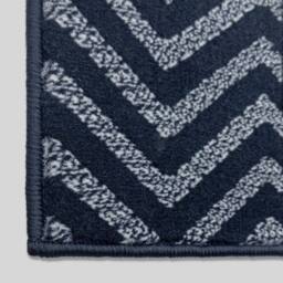 runrug Hallway Carpet Runner Rug - Soft & Comfy, 9mm - 'Epaulet' in Blue - Size: 60 cm x 180 cm - thumbnail 2