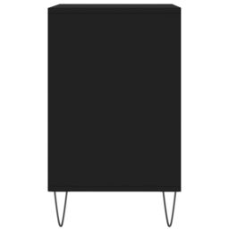 Berkfield Home Shoe Cabinet Black 102x36x60 cm Engineered Wood - Size: 102 x 36 x 60 cm - thumbnail 5