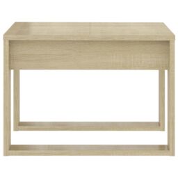 Berkfield Home Side Table Sonoma Oak 50x50x35 cm Engineered Wood in Brown - Size: 50 x 50 x 35 cm - thumbnail 6