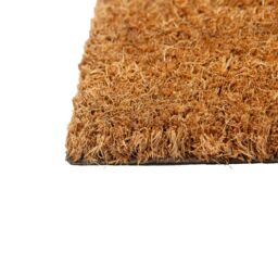 Nicola Spring Coir Door Mat Set - 60 x 40cm - Embossed Home in Brown - Size: 40 cm x 60 cm - thumbnail 4