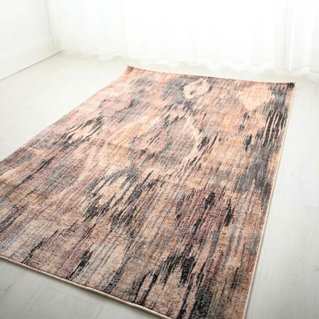 The Rug Shop UK Abstract Beige Traditional Easy to clean Machine Made Rug - Size: 200 cm x 290 cm - image 1