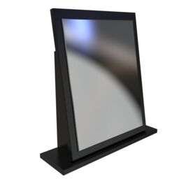 Ready Assembled 2 U Hampshire Mirror (Ready Assembled) in Black - thumbnail 4