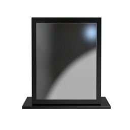 Ready Assembled 2 U Hampshire Mirror (Ready Assembled) in Black