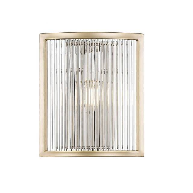 Netlighting Sergio Flush Wall Lamp Gold 1x E14