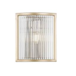 Netlighting Sergio Flush Wall Lamp Gold 1x E14