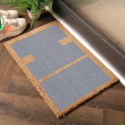 Artsy Mats Grey Large Lettered Hi Doormat - Size: 40 cm x 60 cm - thumbnail 3