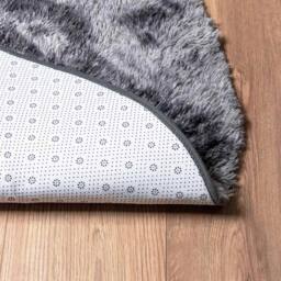 Berkfield Home Shaggy Rug High Pile NAVARRA Dark Grey 300x200 cm Polyester - Size: Medium - thumbnail 6