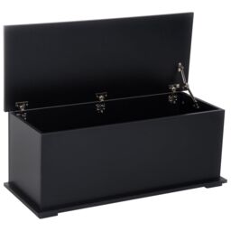 113L Storage Chest, Storage Box with Flip-Top Lid for Entryway - thumbnail 1