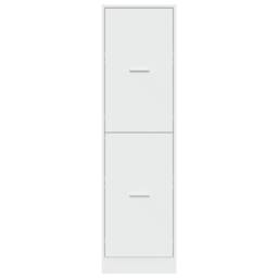 Berkfield Home Apothecary Cabinet¬†White 40x41x144.5 cm Engineered Wood in White - thumbnail 5