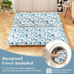 Kelvenix Double Portable Sleeping Pad Roll up Mattress in Blue - Size: Single - thumbnail 5