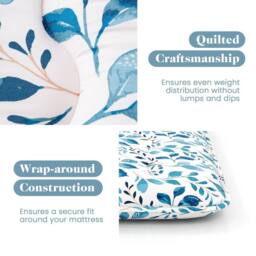 Kelvenix Double Portable Sleeping Pad Roll up Mattress in Blue - Size: Single - thumbnail 4