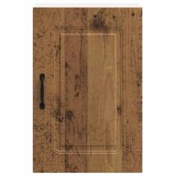 Berkfield Home Kitchen Wall Cabinet Kalmar Old Wood Engineered Wood in Brown - thumbnail 5