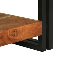 Berkfield Home Coffee Table 120x50x38 cm Solid Wood Acacia in Brown - Size: 120 x 50 x 38 cm - thumbnail 7