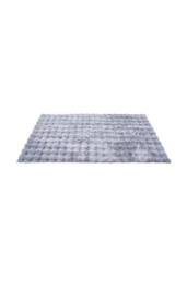Garden Sanctuary Thick Faux Fur Knitted Soft Sofa Cover in Light Grey
