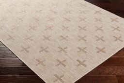 Livabliss Tuareg Global Beige Ivory Blue Graphic In- & Outdoor Rug in Tan - Size: 200 cm x 275 cm - thumbnail 6