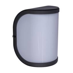 Netlighting Segga Outdoor Flush Wall Lamp Anthracite IP44 1x E27 in Grey - thumbnail 2