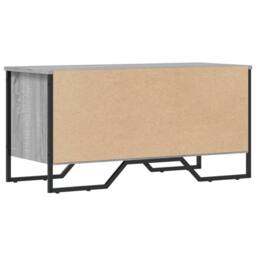Berkfield Home Shoe Cabinet Grey Sonoma 90x38x45.5 cm Engineered Wood - thumbnail 6
