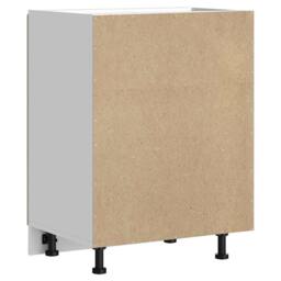 Berkfield Home Sink Base Cabinet Kalmar Sonoma Oak 60x46x81.5 cm Engineered Wood in Tan - thumbnail 7