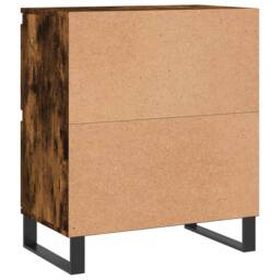 Berkfield Home Sideboards 3 pcs Smoked Oak Engineered Wood in Brown - thumbnail 8