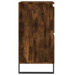 Berkfield Home Sideboards 3 pcs Smoked Oak Engineered Wood in Brown - thumbnail 7