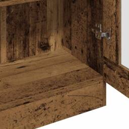 Berkfield Home Highboard Old Wood 82.5x30.5x150 cm Engineered Wood in Brown - thumbnail 8