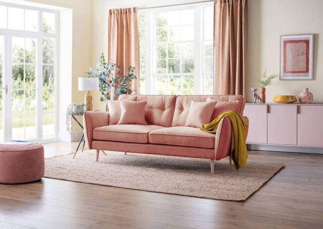 The Great Sofa Company Ailis Large Sofa Faro Coral - image 1