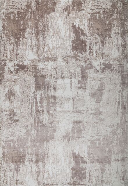 London Rug Company Ellie Luxury Modern Short Pile Rug in Stone - Size: 160 cm x 230 cm - image 1