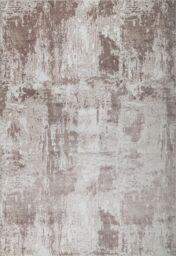 London Rug Company Ellie Luxury Modern Short Pile Rug in Stone - Size: 160 cm x 230 cm