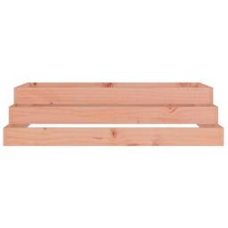 Berkfield Home Planter 110x110x27 cm Solid Wood Douglas in Light Brown - Size: 110 x 110 x 27 cm - thumbnail 4