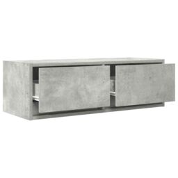 Berkfield Home TV Cabinets 2 pcs Concrete Grey 80x31x25.5 cm Engineered Wood - thumbnail 5