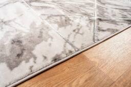 Celebrity Interiors Bianco 224RA Cream/Silver Rug in Cream - Size: 120 cm x 170 cm - thumbnail 2