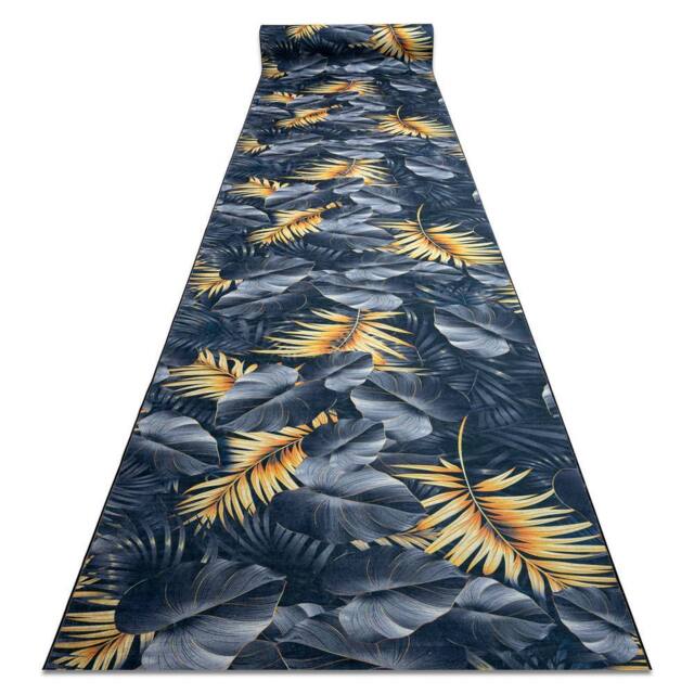 RugsX Anti-Slip Lotus Runner in Grey - Size: 100 cm x 150 cm - image 1