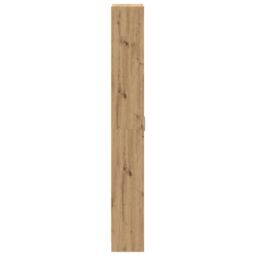Berkfield Home Wardrobe Artisan Oak 55x25x189 cm Engineered Wood in Brown - Size: 55 x 25 x 189 cm - thumbnail 7