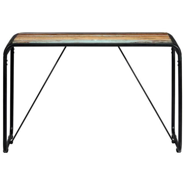 Berkfield Home Dining Table 118x60x76 cm Solid Reclaimed Wood - Size: 118 x 60 x 76 cm - image 1