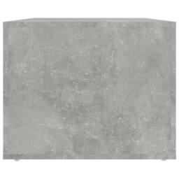 Berkfield Home Coffee Table Concrete Grey 80x50x40 cm Engineered Wood - Size: 80 x 50 x 40 cm - thumbnail 7
